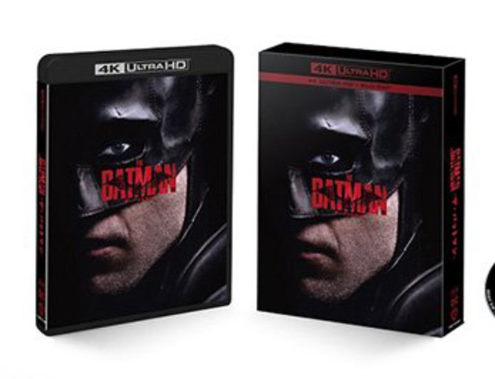 �wTHE BATMAN�|�U�E�o�b�g�}���|�x4K UHD BD���B140�����̉f�����T�f�B�X�N�t��