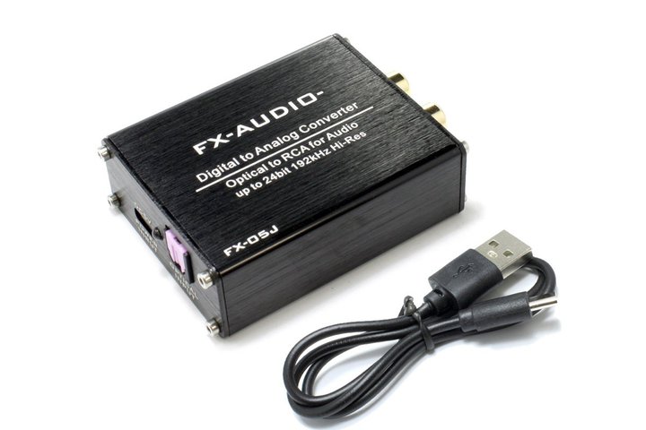 FX-AUDIO-�A���f�W�^�����͐�p�̃R���p�N�g��DA�R���o�[�^�[�uFX-05J�v