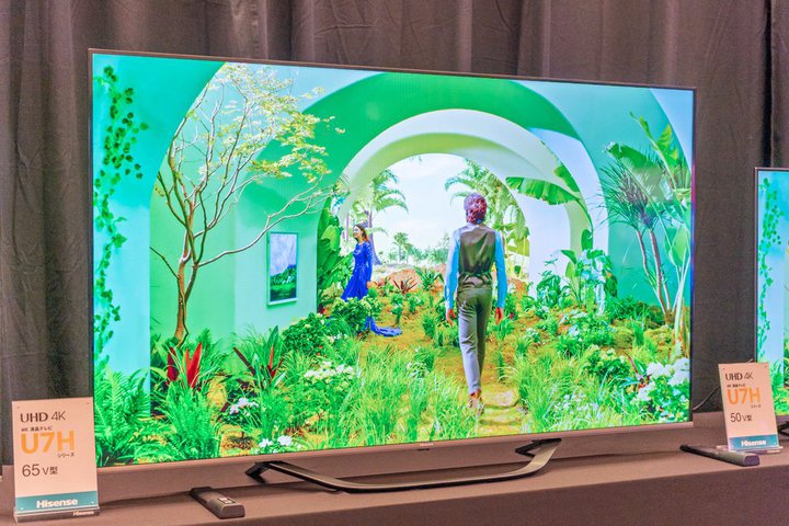 �n�C�Z���X�A�{��120Hz���Ή���4K�t���~�h�����f���uU7H�v�B�V�G���W�����ڂŉ掿����