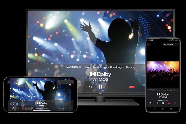 ����z�M�uNeSTREAM LIVE�v�Ń����^�������T�[�r�X�J�n�B���e�͐l�C�I�y����Dolby Atmos�z�M