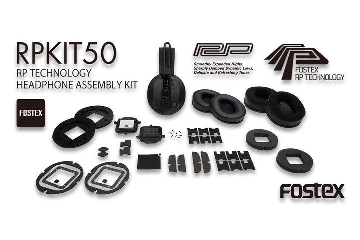 フォステクス、平面駆動ヘッドホン自作キット「RPKIT50」一般販売を8月上旬より開始
