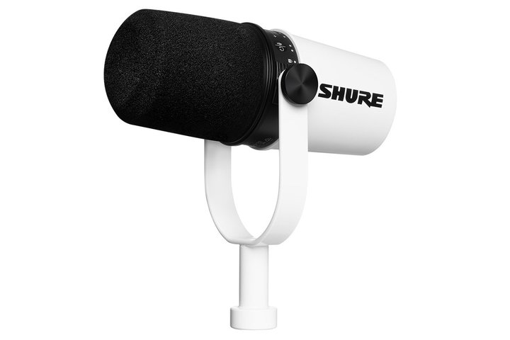 Shure、USB/XLR両対応マイク「MV7」に数量限定「ホワイトリミテッドエディション」。Amazonで販売