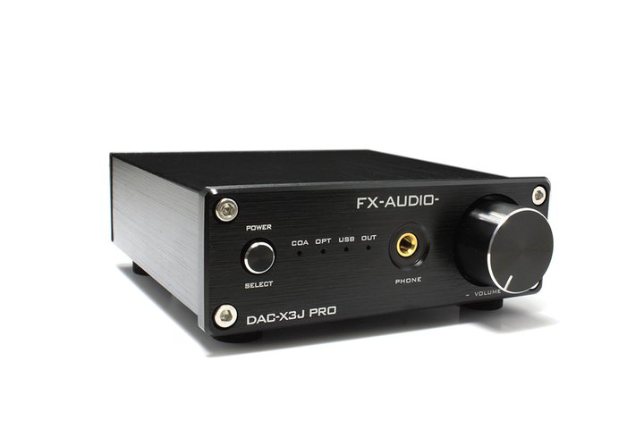 FX-AUDIO-、ハイパワーヘッドホンアンプ搭載USB-DAC「DAC-X3J PRO」