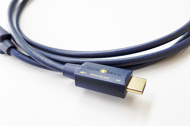 Wireworld�A48Gbps�`���Ή�HDMI�P�[�u���B�Ǝ��̍\��/�≏�̗̍p�uSphere 48�v�Ȃ�3��