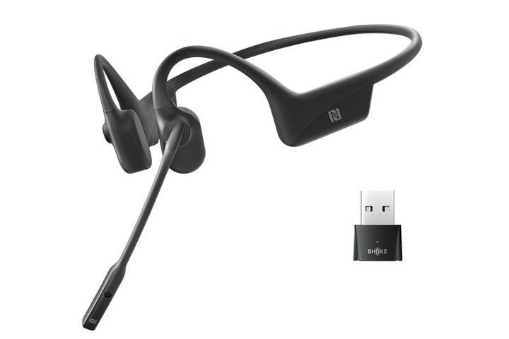 Shokz�A�r�W�l�X�������`�����C�����X�C���z���uOpenComm UC�v�B��pBluetooth�A�_�v�^�[������