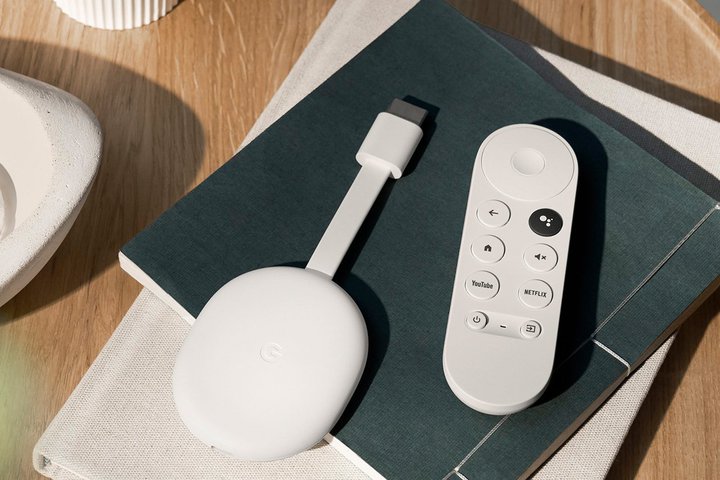 Google�A4,980�~�̃X�g���[�~���O�f�o�C�X�uChromecast with Google TV�iHD�j�v