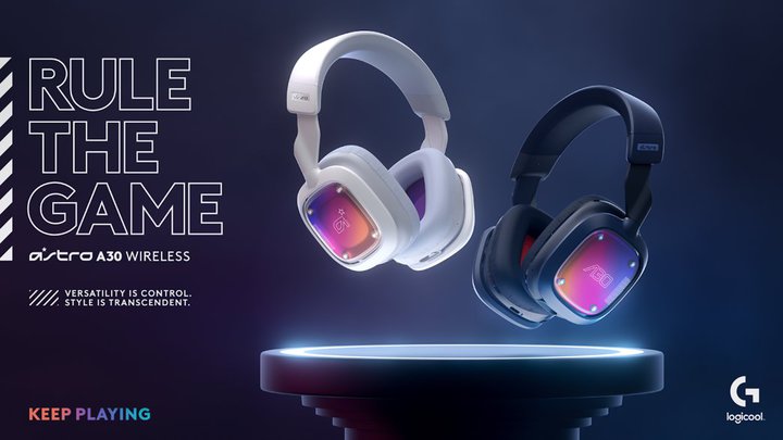 ���W�N�[��G�A2��ނ̃}�C�N��؂�ւ��\�ȃ��C�����X�Q�[�~���O�w�b�h�Z�b�g�uASTRO A30�v