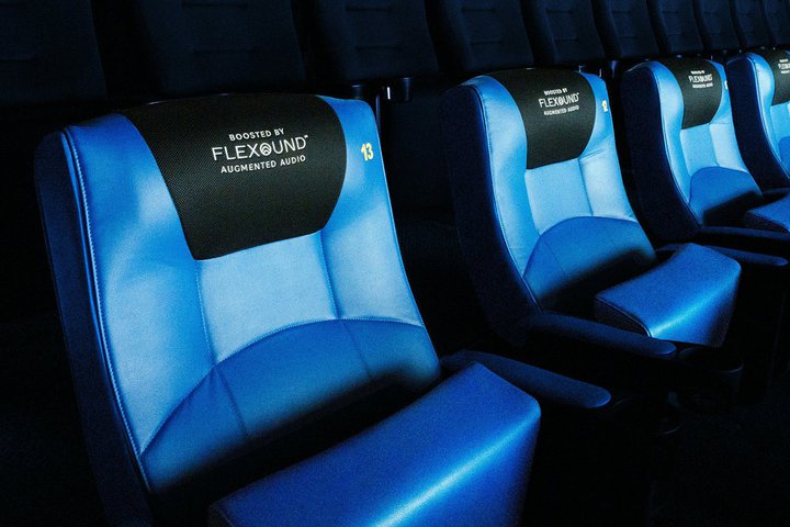 �����̊��V�[�g�uFLEXOUND Augmented Audio�v�����{���㗤�B���i�C�e�b�h�E�V�l�} �A�N�A�V�e�B�����ɓ���