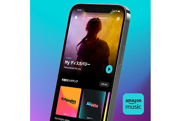 Amazon Music�A�v���C��������T��1���Ȉȏ�Ɋg�[�B�V�|�b�h�L���X�g�ԑg��