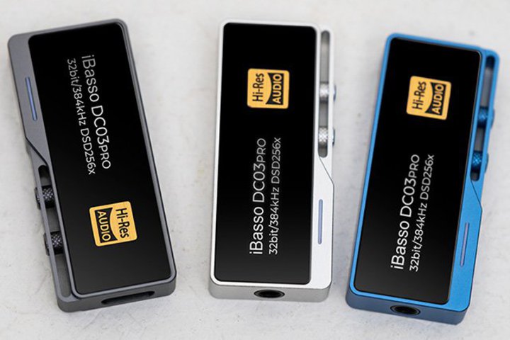 iBasso�A�f�U�C�����V�̃|�[�^�u��USB-DAC�uDC03PRO�v�BKDS���t�F���g�E�N���b�N��V����