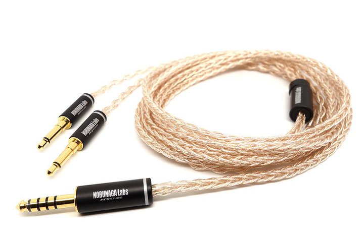 NOBUNAGA Labs�A3�퍬�����̗̍p��8�c�w�b�h�z���P�[�u���u��ୁv�u���ȁv�B3.5mm 2�Ƀv���O�~2�̗p