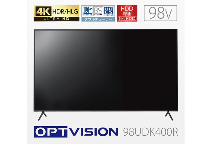 �I�v�g�X�^�C���A������98�^4K�t���e���r�BHDR10/HLG�Ή��A���̃T�C�g�ŐŔ�49.8���~