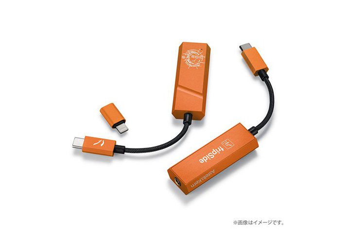 Astell&Kern�AUSB-DAC�uAK HC2 fripSide Edition�v�B���؏���u���f�U�C�����S�ďC�^���T�n�C���]������