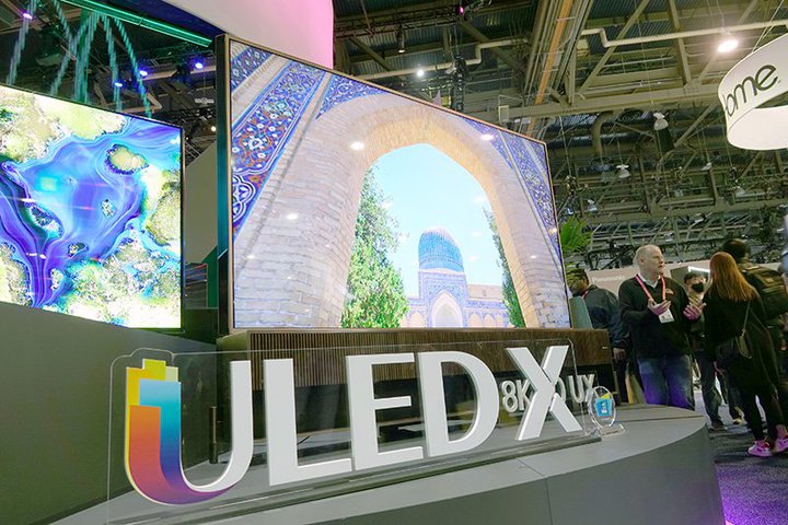 ��CES���n�C�Z���X�A110�^8K ULED X�e���r�ȂǓW���B���O�U�̃u�[�X���א�