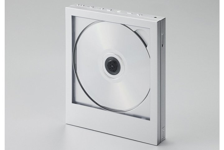 ジャケットを飾れるCDプレーヤー「Instant Disk Audio-CP1」に限定カラー“Silver”