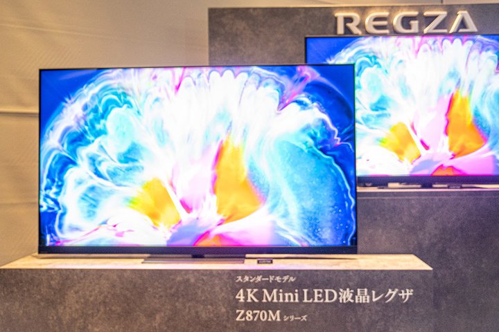 REGZA�A4K mini LED�t���e���r�́gNEW�h�X�^���_�[�h�uZ870M�v