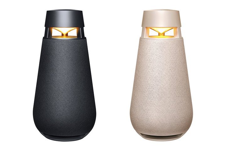 LG�A����360�x�X�s�[�J�[�uXBOOM360 XO3�v�B�Ɩ����ƊďC�̃��C�e�B���O���[�h�𓋍�