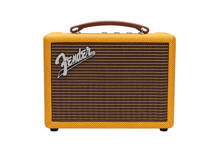 Fender Audio�ABluetooth�X�s�[�J�[�uINDIO 2�v�B�M�^�[�A���v�EBassman '68�̃f�B�e�[������