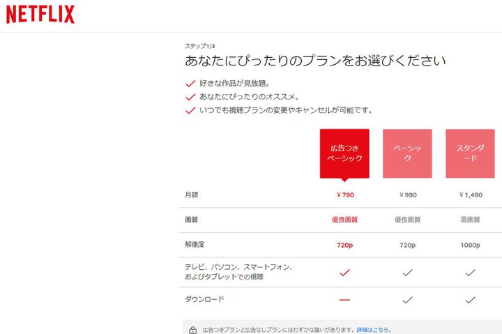 Netflix�A�u�L�����x�[�V�b�N�v�v�����̉掿��720p����1080p�ւƃA�b�v�f�[�g�B�����ڑ��f�o�C�X�����{��