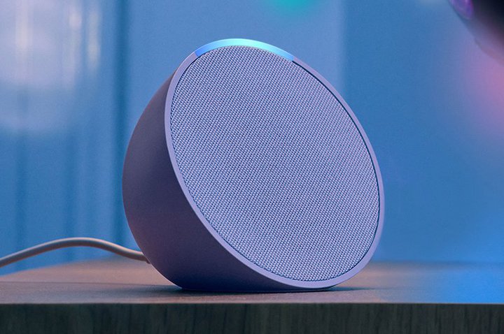 Amazon�A�����^�̐V����Alexa���ڃX�}�[�g�X�s�[�J�[�uEcho Pop�v