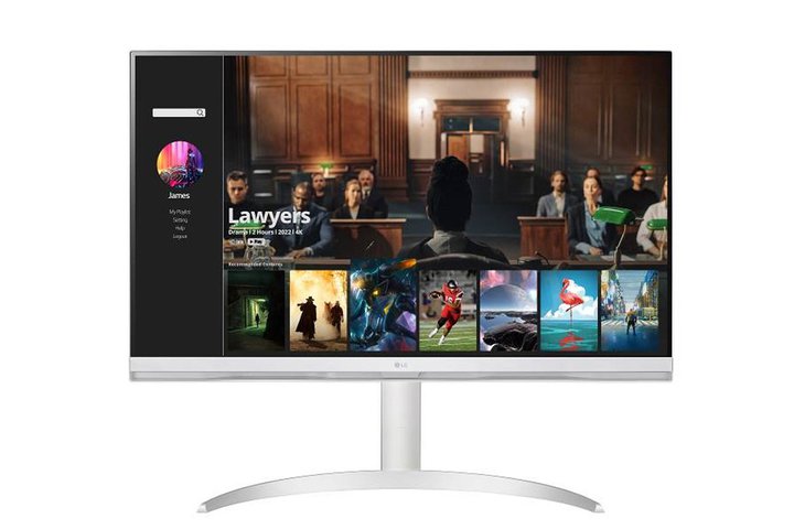 LG�AwebOS���ڂ́gLG Smart Monitor�h�V���[�Y�ɐV�J���[�u�z���C�g�X�^���h���f���v