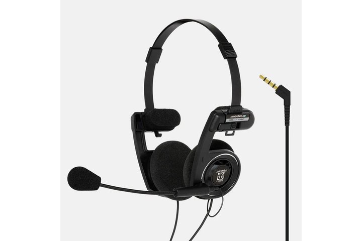 KOSS�A�����O�Z���[�w�b�h�z���Ƀu�[���}�C�N�𓋍ڂ����uKOSS Porta Pro Headset�v