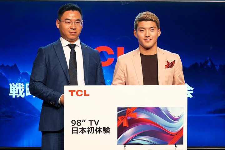 TCL��98�C���`�e���r���T�b�J�[���{��\�E�������I�肪�̌��B�VCM�́g�T�b�J�[�ȊO�̉��Z�h�ɒ���