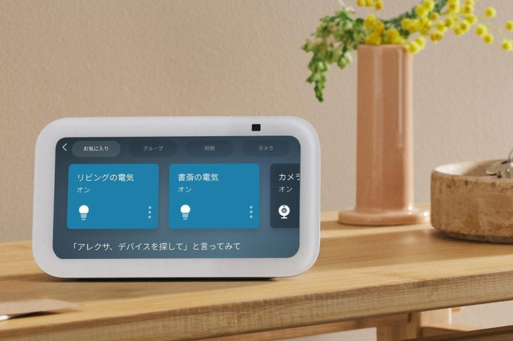 Amazon�AMatter�Ή��̃X�}�[�g�f�B�X�v���C�uEcho Show 5�v��3���ヂ�f���B���ڃX�s�[�J�[������