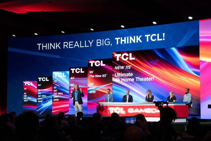 ＜CES＞TCL、世界最大「115インチ」のMini LEDテレビを海外発表。2024年モデル一挙登場
