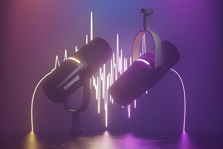 ShureAXLR^USB-CΉ̔zM}CNuMV7+vB5̐V@\VAvp