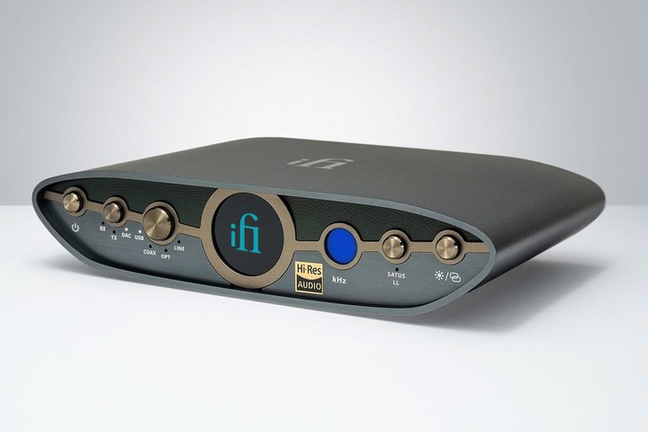 iFi AudioAaptX Lossless^LDACT|[gBluetoothV[o[uZEN Blue 3v