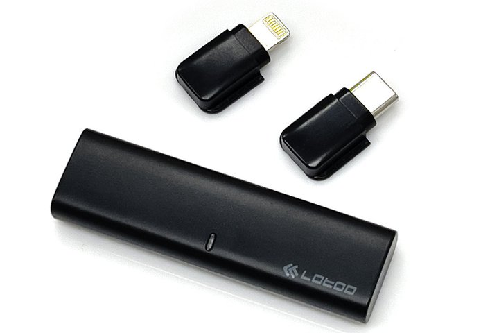 LotooAƎR[fbNLTTPΉ̃gX~b^[uLTTP WT-1vBLightning^USB-CA_v^t