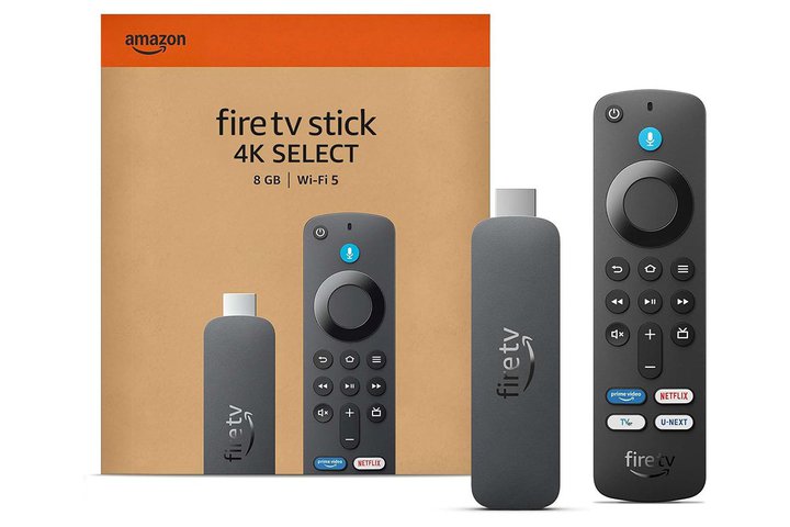 AmazonAቿiuFire TV Stick 4K SelectvB7980~4KΉ