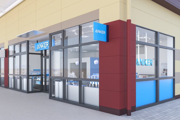 �uAnker Store Outlet ���ꂠ���тȁ[�v1/22 �I�[�v���B���ꏉ�̒��c�X