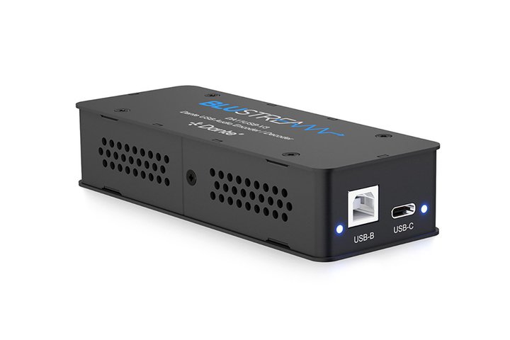 Blustream�ADante USB�I�[�f�B�I�G���R�[�_�[/�f�R�[�_�[�uDA11USB-V3�v