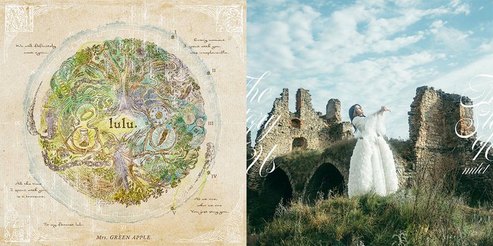 �ymora�A�j�\�������L���O�zMrs. GREEN APPLE��milet�́w�����̃t���[�����x2�� ���e�[�}�\���O���������TOP3����I