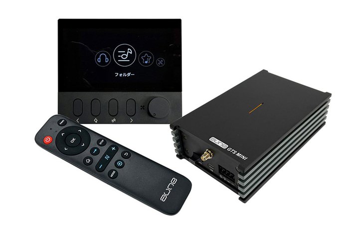 aune audio�A�ԍڗp�f�W�^���v���[���[����@�uGTS MINI�v