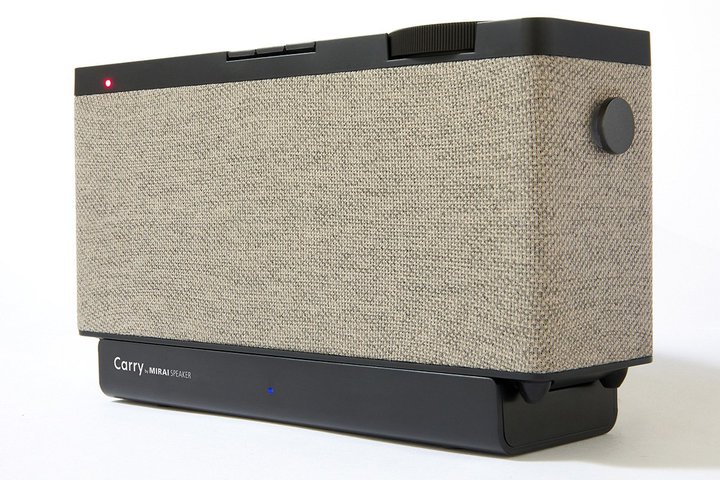 �~���C�X�s�[�J�[�ABluetooth�X�s�[�J�[�Ƃ��Ă��g���邨�茳�e���r�X�s�[�J�[�uCarry by MIRAI SPEAKER�v