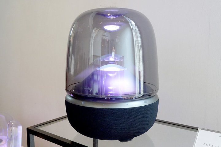 Harman Kardon�A�A���r�G���g���C�g���ڃ��C�����X�X�s�[�J�[�uAura Studio 5 Wi-Fi�v�Ȃ�3�@���4��2������