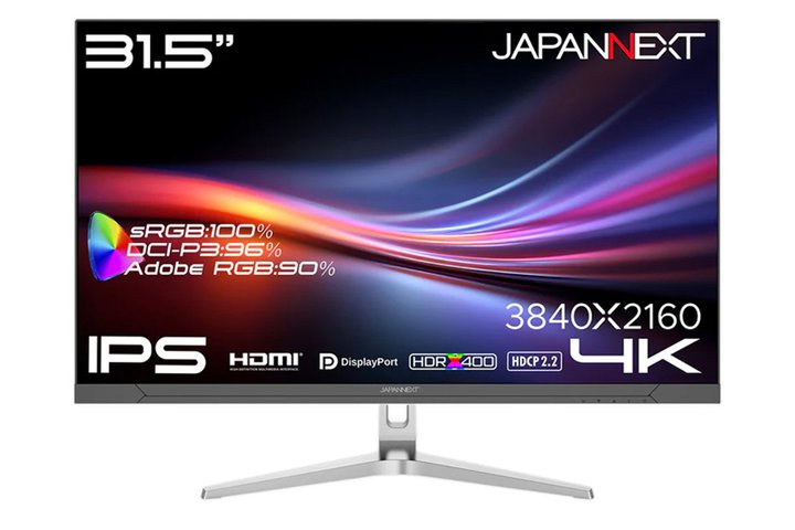 JAPANNEXT�A4���~��؂�31.5�^4K IPS�t�����j�^�[�uJN-iB315U�v�BAmazon�ꔄ