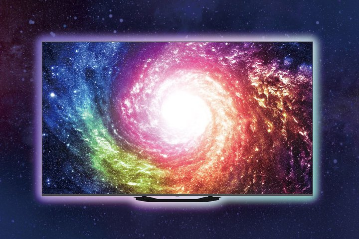 ORION�AMiniLED�~�ʎq�h�b�g�̗p100�C���`�`���[�i�[���X4K�e���r�uGLMK100U�v