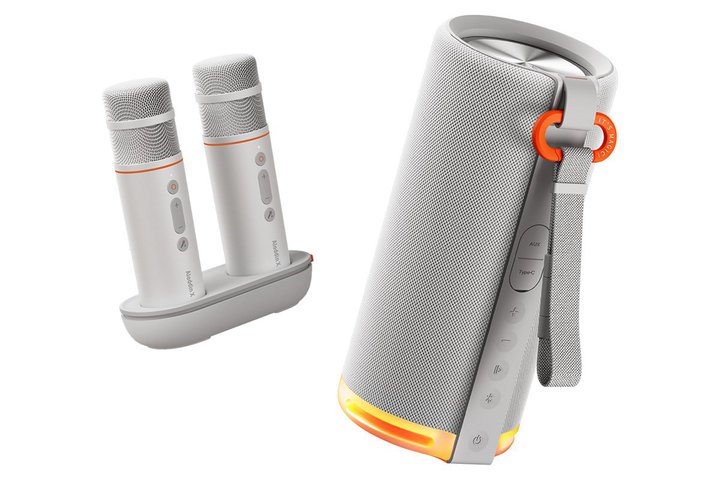 Aladdin X�A�J���I�P���ł���|�[�^�u���X�s�[�J�[�ƃ}�C�N�uAladdin SoundMate Set�v