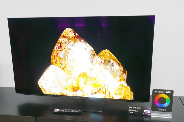 �V���[�v�ARGB�^���f���Z�p������4K�L�@EL�e���r�gAQUOS OLED�h�uS9A���C���v�B�摜�����G���W�����V�^��