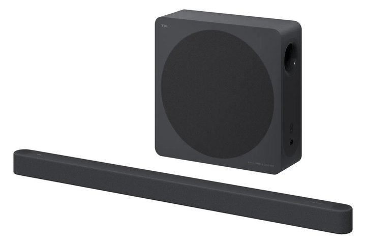 TCL�A���s��50mm�̃X������3.1.2ch�T�E���h�o�[�uA65K�v�BBang & Olufsen�`���[�j���O