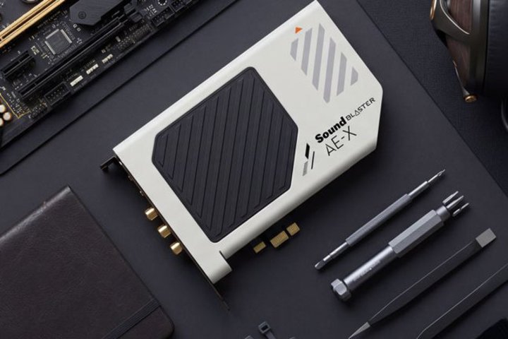 �N���G�C�e�B�u�A�X�e���I�Đ��̉�����ǋ�����PCIe�T�E���h�J�[�h�uSound Blaster AE-X�v