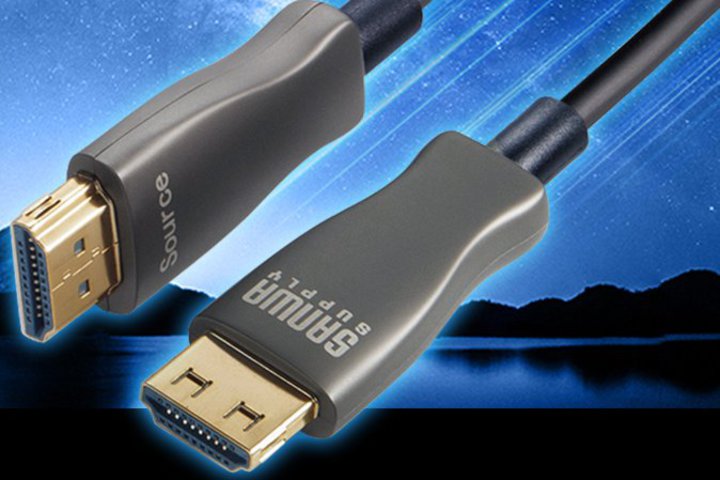 �T�����T�v���C�A�����~�߃��b�`�@�\���ڂ̌��t�@�C�o�[HDMI�P�[�u���B4K/60Hz��HDR�AARC���T�|�[�g