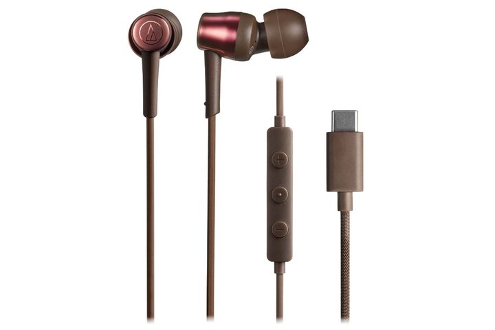 �I�[�f�B�I�e�N�j�J�A�R���p�N�g�Ŏ�y�Ɏg����USB Type-C�C���z���uATH-CKD30C�v