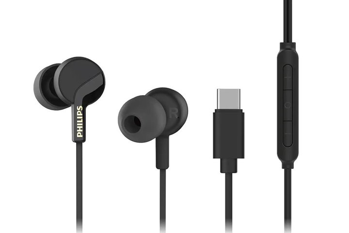PHILIPS�A�n�C���]�Ή�USB-C�C���z���uTAE3130�v�B���^���S���C�����X�C���z���uTAT1300�v��