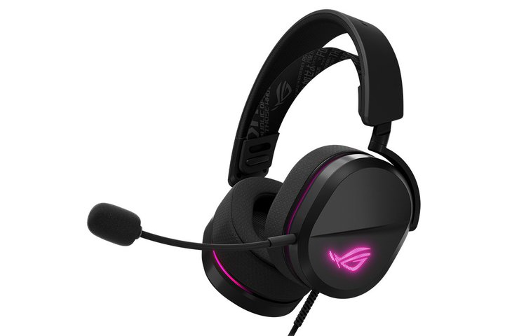 ROG�A50mm�h���C�o�[�𓋍ڂ����y�ʐ݌v��USB�Q�[�~���O�w�b�h�Z�b�g�uROG Pelta Core�v