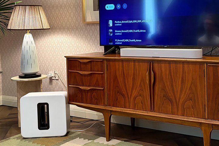 ��IFA��Sonos�́uBeam Ultra�v�uAce Ultra�v���s�̌��B�T�E���h�o�[�ƃw�b�h�z�����u���ɂȂ���
